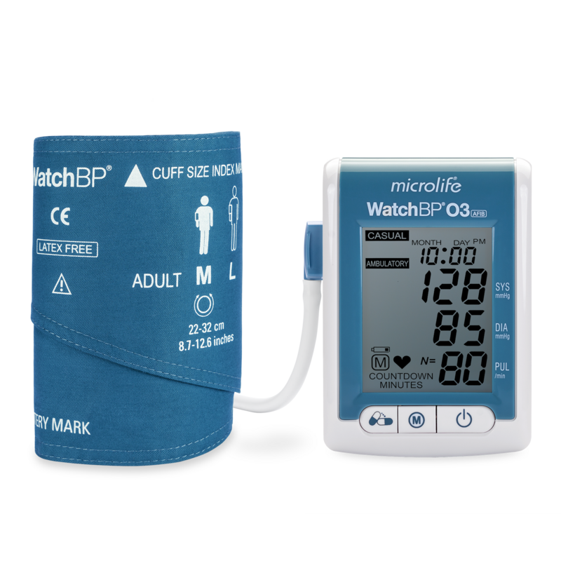 WatchBP O3 Ambulatory 24 hours blood pressure monitor Microlife AG